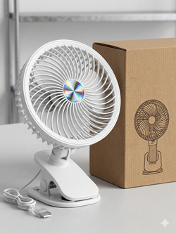Multifunctional USB Desk Fan